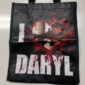 AMC The Walking Dead I Heart Daryl bag